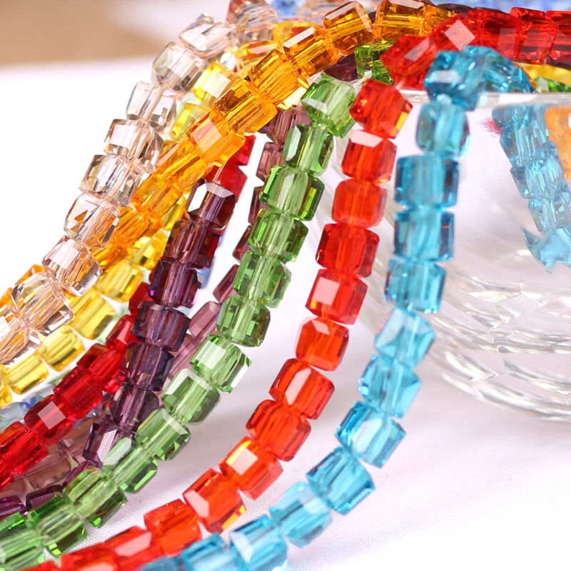 women's beaded crystal glass beads