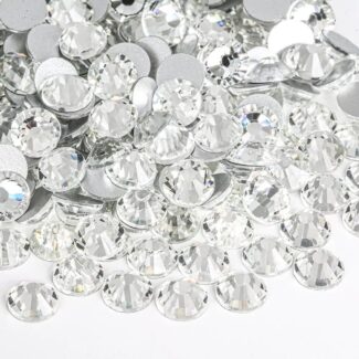 White Sparkle rhinestone