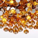 Gold Yellow Sparkle Premium Rhinestone