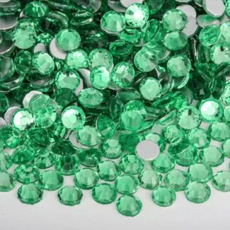Grass Green Sparkle Premium Rhinestone
