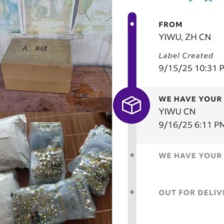 Grey Diamond AB Sparkle Premium Rhinestone