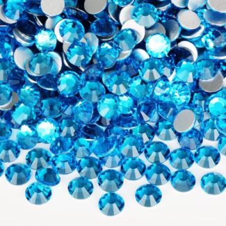 Capri Blue Sparkle Premium Rhinestone