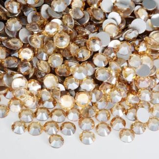 Gold Champagne Sparkle Premium Rhinestone