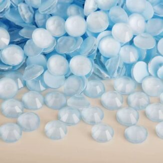 Neon lake blue Sparkle Premium rhinestone