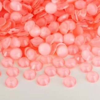 Neon coral red Sparkle Premium rhinestone