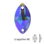 Resin Navette Sew on Rhinestone