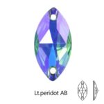 Resin Navette Sew on Rhinestone