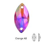 Resin Navette Sew on Rhinestone clothing, bags, hand-sewn stone jewelry accessories