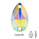 Resin Drop Sew on Rhinestone