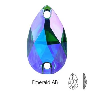 Resin Drop Sew on Rhinestone