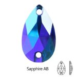 Resin Drop Sew on Rhinestone