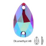 Resin Drop Sew on Rhinestone